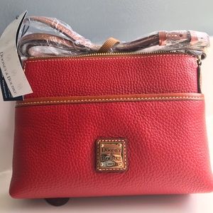 Dooney & Bourke Red/Brown Crossbody